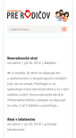 Mobile Screenshot of prerodicov.sk